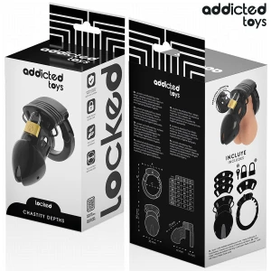 ADDICTED TOYS LOCKED - CHASTITY DEPTHS PENISKÃFIG 7,5 CM